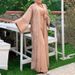 Muslim Fashion Middle East Dubai Turkish robe solid color jumpsuit LR537_voghion.com