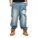Plus Size Men Clothes Trendy Autumn And Winter New Loose Plus Size Fat Guy Hip Hop Big Size Skateboard Pants_voghion.com