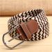 Unisex 39 color elastic woven elastic belt men's and women's belt canvas belt_voghion.com