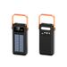Solar Power Bank 100000mAh With Built-in Cable, Fast Charging, Portable Outdoor Camping Charger For IPhone Android Devices_voghion.com