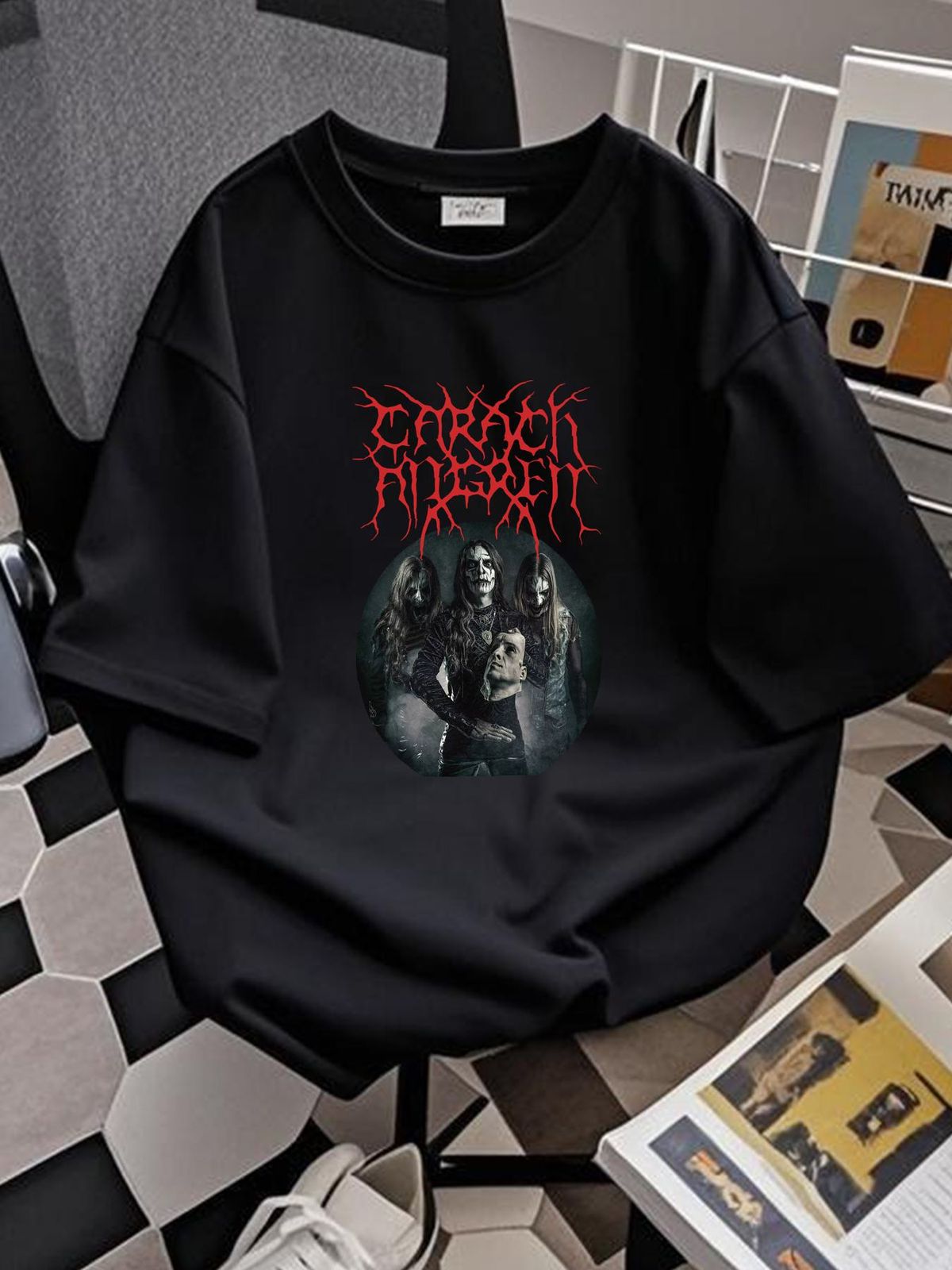 NWT New 99-Carach Angren Musical99 Group T-shirt taglia S-5XL unisex uomo leggermente elasticizzata elegante morbida grafica estiva streetwear_voghion.com
