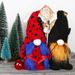 Cross-Border Christmas Indoor Decorations Glowing Faceless Doll Cat Figurine Ornament Plaid Rudolph Gnome In Stock_voghion.com