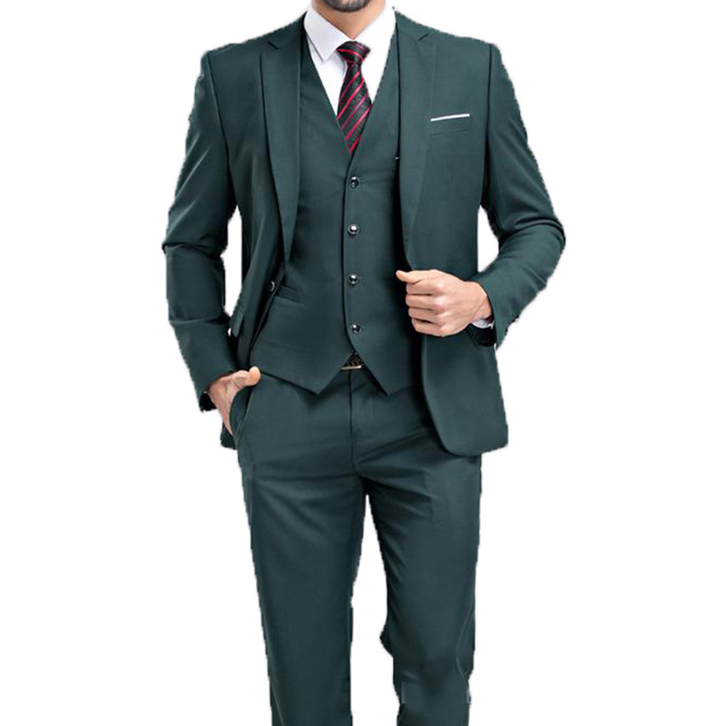Men's Business Casual suit Groom's best Man suit Fashion suit_voghion.com