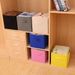 Foldable Lidless Storage Box, Household Non-woven Fabric Underwear Storage Box, Large Organizer Box, Wardrobe Miscellaneous Storage Box_voghion.com