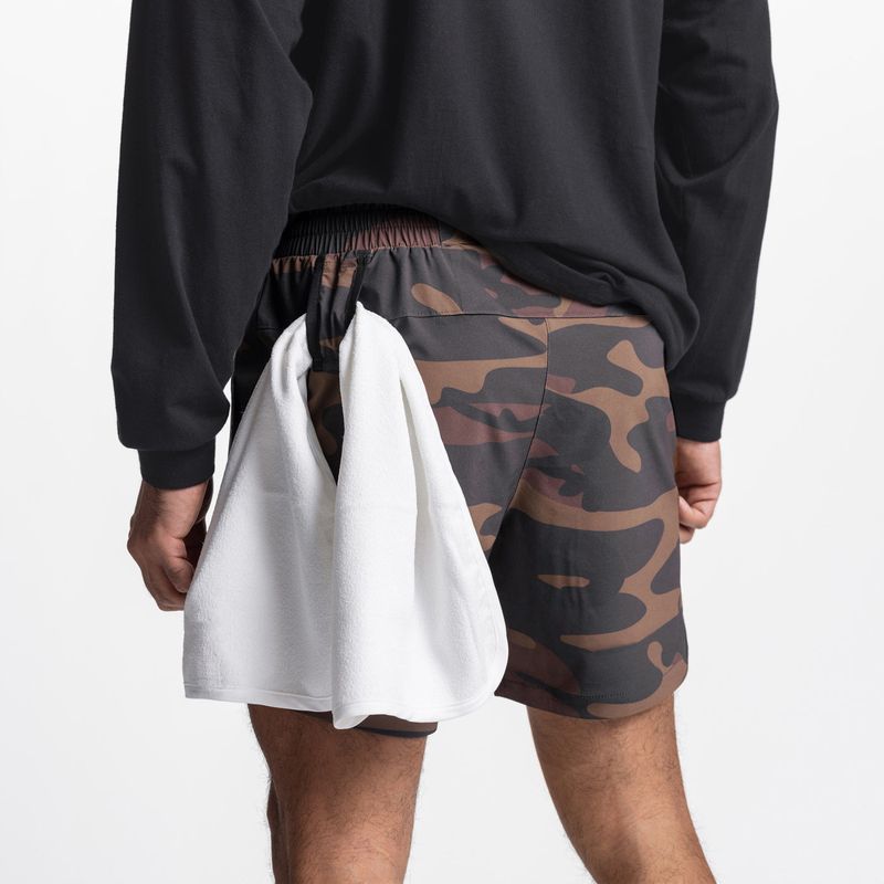 Short de basket-ball d'été à séchage rapide pour homme - Short d'entraînement léger avec doublure en maille - Short de sport et d'entraînement au-dessus du genou pour la course et le sport_voghion.com