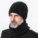 Nuovo cappello da uomo autunnale e invernale più caldo cappello lavorato a maglia spesso in velluto collo linea di lana paraorecchie da esterno_voghion.com