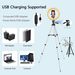 26cm Photo Ringlight Led Selfie Ring Light Phone Remote Control Lamp Photography Lighting With Tripod Stand Holder_voghion.com