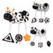 Black White And Animal Visual Stimulation Early Education Crib Toy_voghion.com