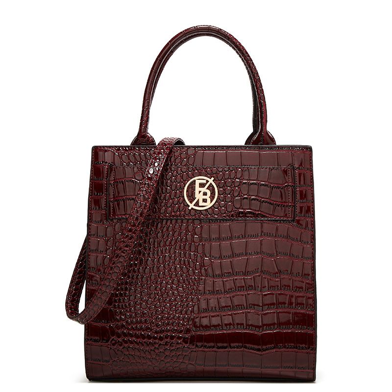 New Solid Color Women's 2024 Crossbody Unique Design, Single Shoulder Bag, Fashionable and Versatile Stone Pattern_voghion.com