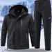 Herren Active Sets R9T Herbst und Winter DREI in einem Plus Samtjacke Anzug Wasserdicht Winddicht Dick Warm Männer und Frauen Outdoor Radfahren Kalt_voghion.com