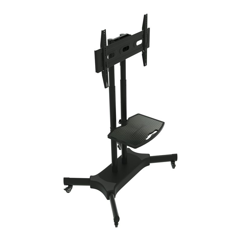 FANCO Universal Swivel TV Stand for 32–80 inch TVs, Height Adjustable Table Top TV Stand Mount with Tilt, Max VESA 600x400mm (Black)_voghion.com