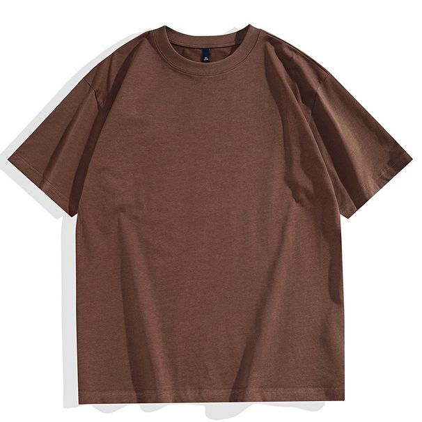 Herren Sommer Kurzarm T-Shirt aus reiner Baumwolle_voghion.com