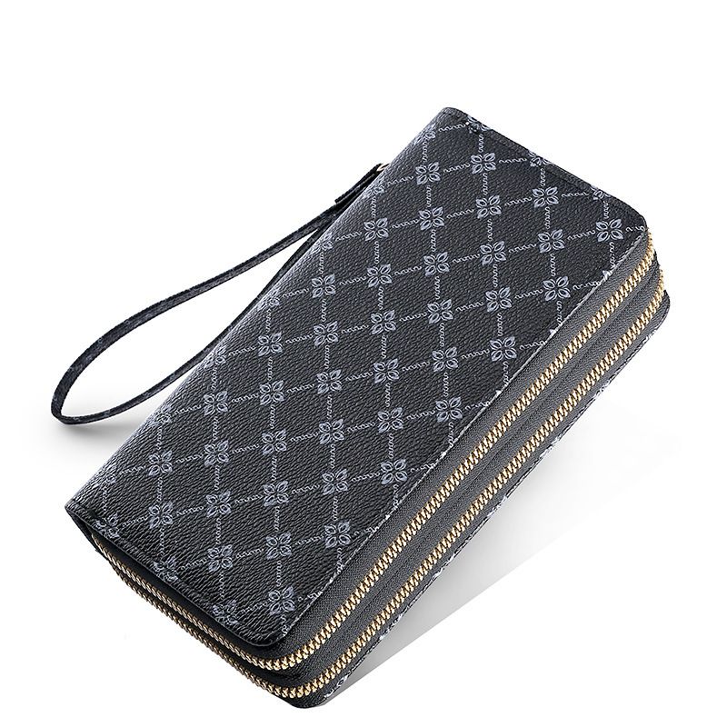 Purse Wallet Clutch Bag Long Wallet Hold Bag Mobile Phone Bag Coin Wallet Multi-function Card Bag Zipper Bag Money Clip_voghion.com