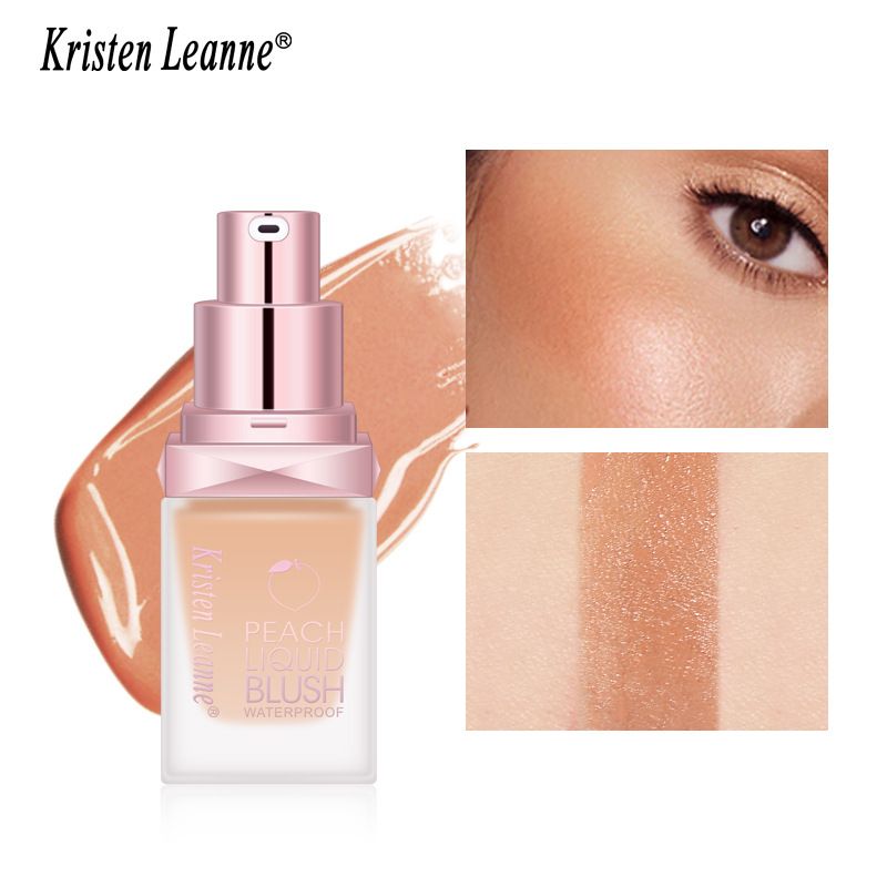 Kristen Leanne naravno tekoče rdečilo za lica, trajno mat žametno nežno rdečilo_voghion.com