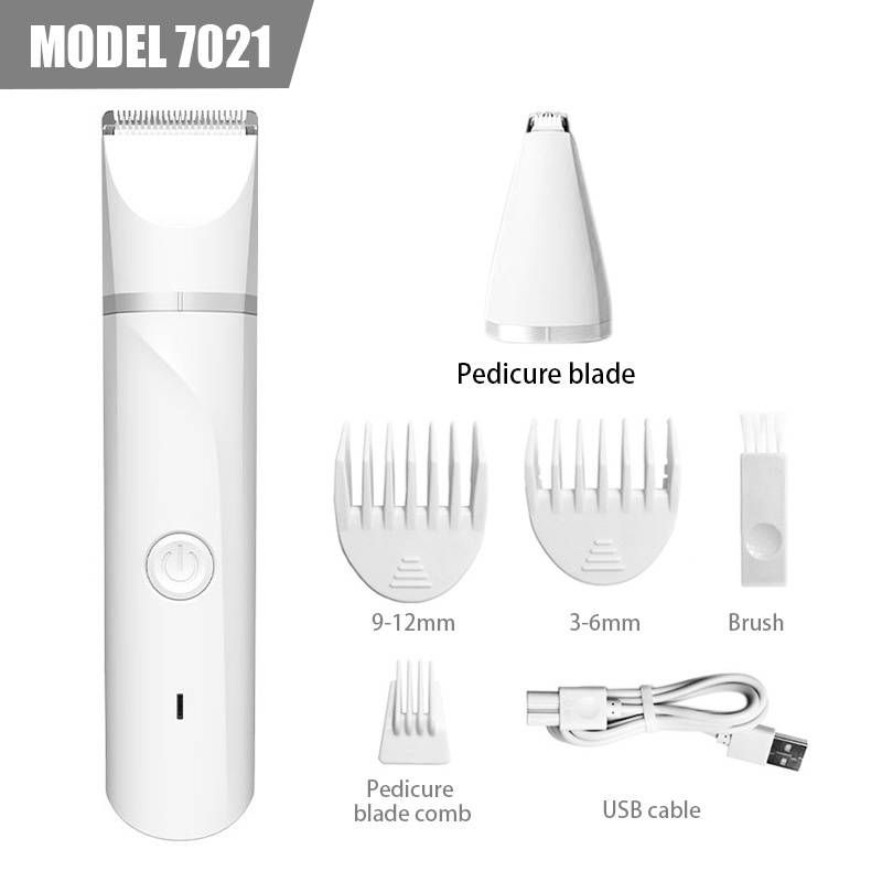 Pet Grooming Kit Rechargeable Pets Clippers Dog Hair Trimmer Foot Hair Cutting Machine_voghion.com