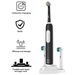Compatible With Oral B Electric Toothbrush USB Replacement Waterproof Charger Base, Inductive Charging Stand And Brush Heads Holder For Travel & Home_voghion.com