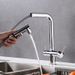 Best-selling Pull-out Kitchen Tap With Hot/cold Dual-control Water Purifier For Vegetable Washing, Three-in-one Sink Unit_voghion.com