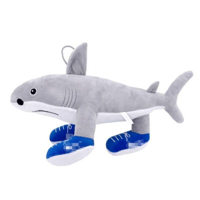 Plush Toy Shark With Pp Cotton Filling Short Plush Animal Stuffed For Kids Doll_voghion.com