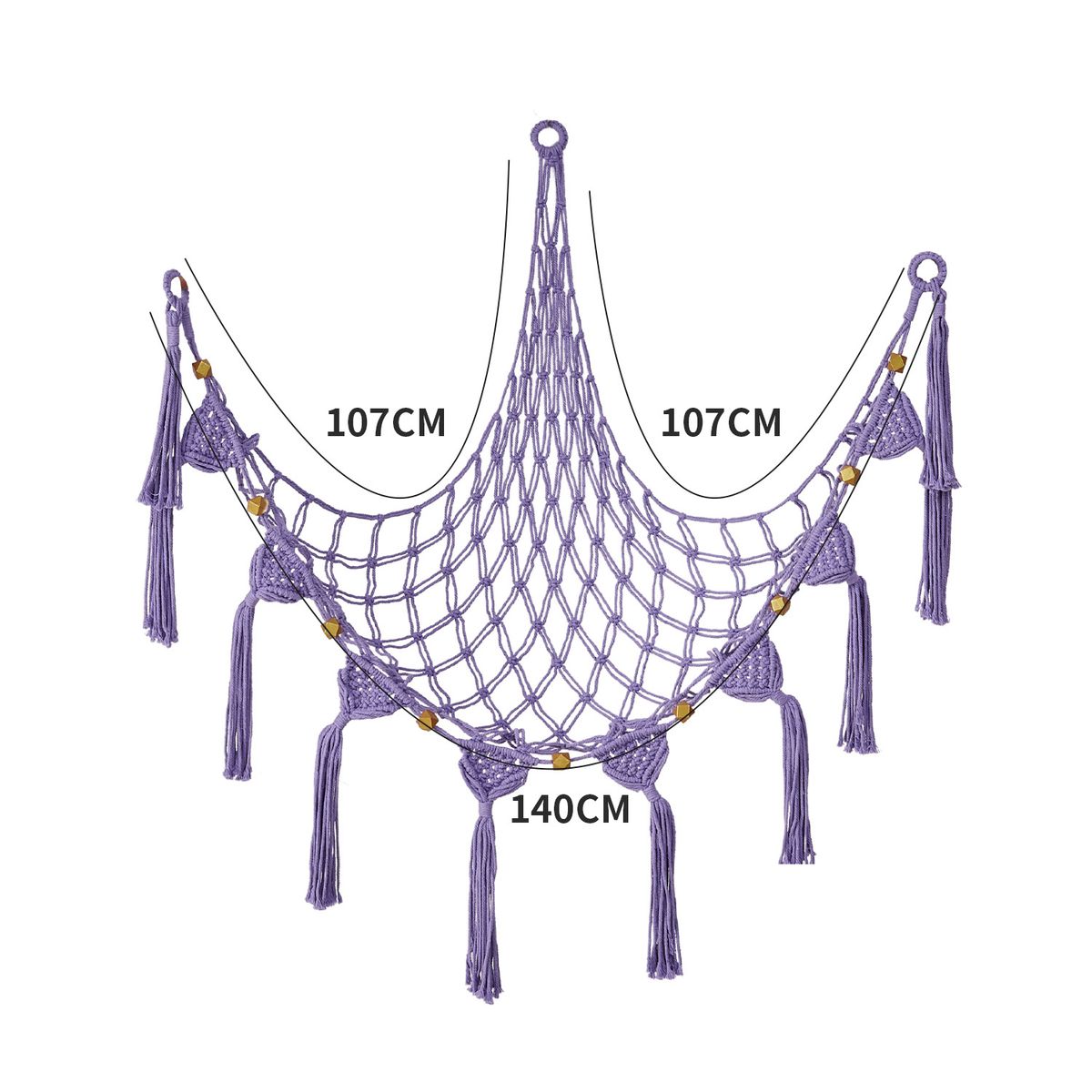 Přeshraniční nová štítová hračka síťová taška plyšová hračka ručně tkaná krajková houpací síť závěsná úložná houpací síť_voghion.com