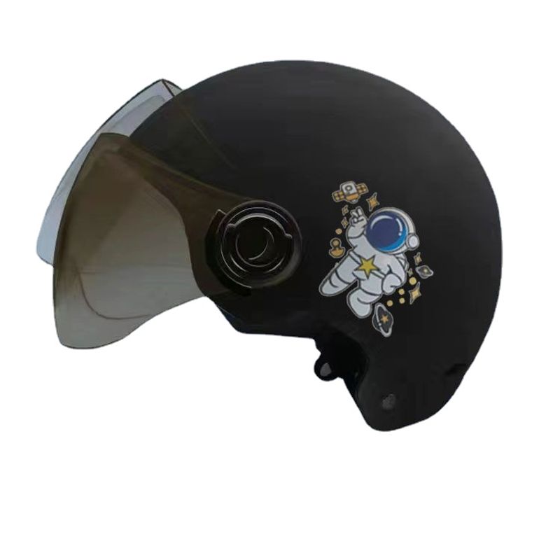 New Electric Motorcycles Half Helmets Moto Casque for Men Women Cascos Para Patinetes Casco Adjustable Size 56-62cm_voghion.com