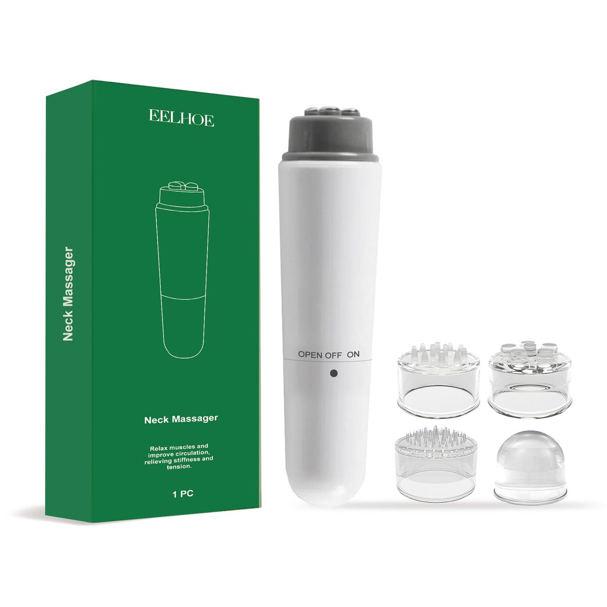 Masažer za vrat izboljša nelagodje v ramenih in vratu, poveča vitalnost, nežen in čvrst masažer_voghion.com