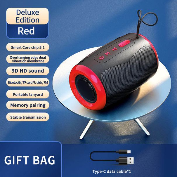 Wireless Bluetooth Speaker Bass Portable Subwoofer Karaoke Mini Car FM Radio Music Player Charge Speakers_voghion.com