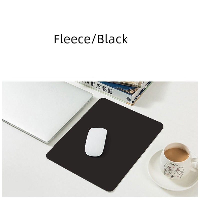 Rakipsiz Kalite Saf Renk Küçük Boyut Ev Siyah Masa Matı Ofis Bilgisayar Erkek Oyun Mouse Pad Minimalist Büyük Boy_voghion.com