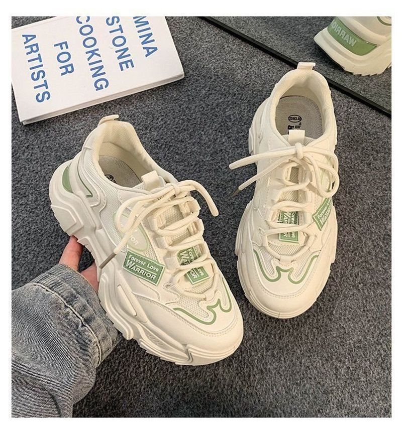 Sportssko til drenge og piger Burst Fashion Mesh Åndbar stødabsorbering Komfortable løbesko_voghion.com