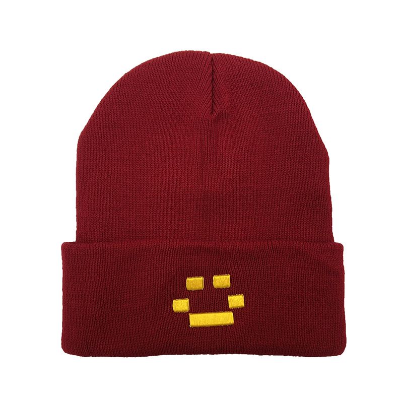 Stickerei männer und frauen gestrickte hüte herbst und winter thermische pullover hip-hop hüte wolle hüte kalte hüte_voghion.com