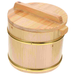 1 Set Wooden Sushi Rice Bucket Japanese Style Restaurant Rice Bowl Sushi Display Container Rice Mixing Holder Sushi Serving_voghion.com
