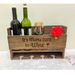 Storage Household Wooden Red Glass Inverted High-End Luxury Wine Rack Single_voghion.com