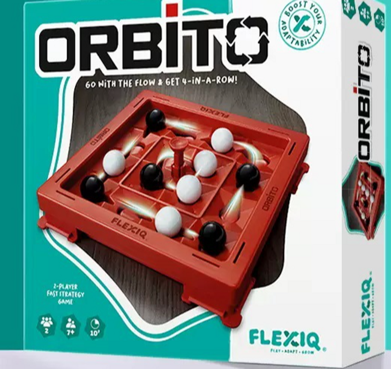 Orbito/trixo rotating four-piece FLEXIQ genuine overseas two-person rotating children's educational game_voghion.com