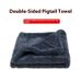 Hochwertiges, zweilagiges Autopflegetuch – Super saugfähiges, fusselfreies, kratzfestes Mikrofasertuch zum Reinigen, Polieren und Wachsen von Autos_voghion.com