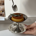 Vintage Stainless Steel High Footed Dessert Cup, Ice Cream Pudding, Custard Bowl, Ins Style Ice Cream Cup_voghion.com