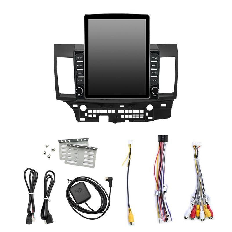 Suitable for Mitsubishi Lancer vertical screen car navigation system Wing God Android large screen smart WIFI Internet all in one machine_voghion.com