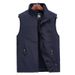 "Men's Quick-Dry Photographer Vest – Lightweight Nylon Sleeveless Jacket With Mesh Lining & Utility Pockets (Military Green, Khaki, Navy, M-5XL)"_voghion.com
