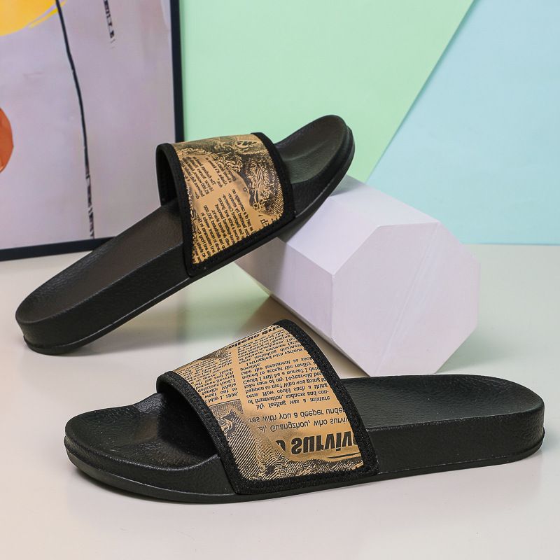 Internet Celebrity Home Flip Flops Trendy Marke Sommer Rutschfeste Mode Outdoor Casual Strand Männer_voghion.com