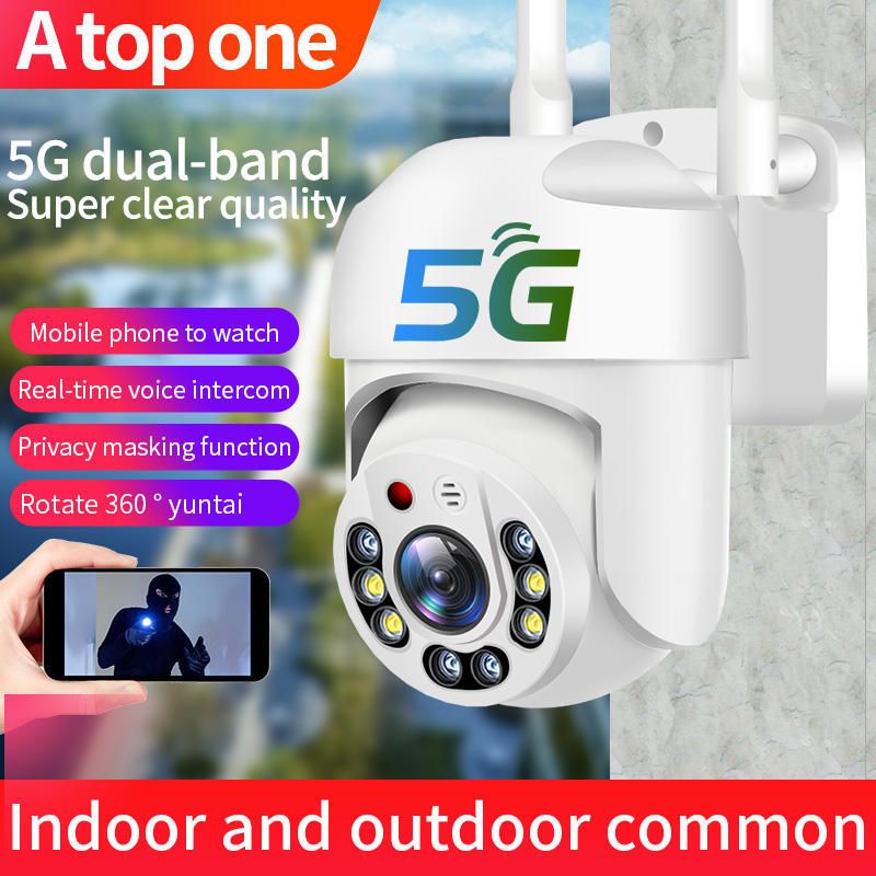 Dome Wireless HD Outdoor Smart Network WiFi Home Surveillance Camera_voghion.com