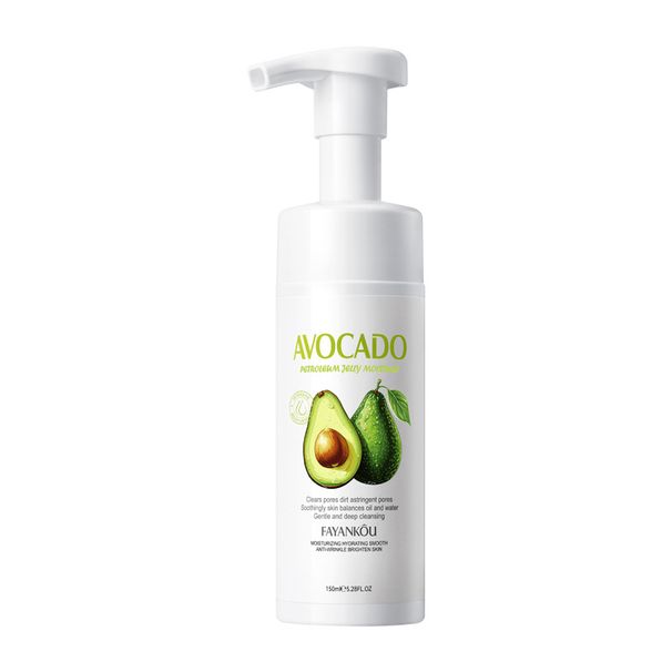 FAYANKOU Latte Detergente Viso Mousse Idratante e Antiossidante all'avocado in inglese_voghion.com