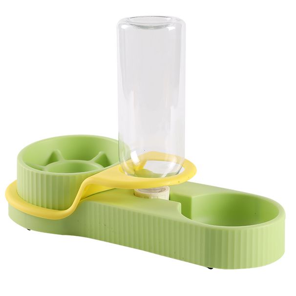 Automatisches Trinken Langsames Würgen Katzen- und Hundefutter Reisschüssel Doppelzweck-Fütterungsausrüstung_voghion.com