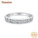Tancise klassischer Zirkon-Silberring für Damen, Schmuck, Hochzeit, Versprechen, Party, Geschenk_voghion.com
