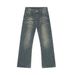 Dekonstruierte High-Street-Jeans – Distressed Washed Flare Denim mit offenem Saum (Sommer-Edition, S-XXL, Baumwollmischung)_voghion.com