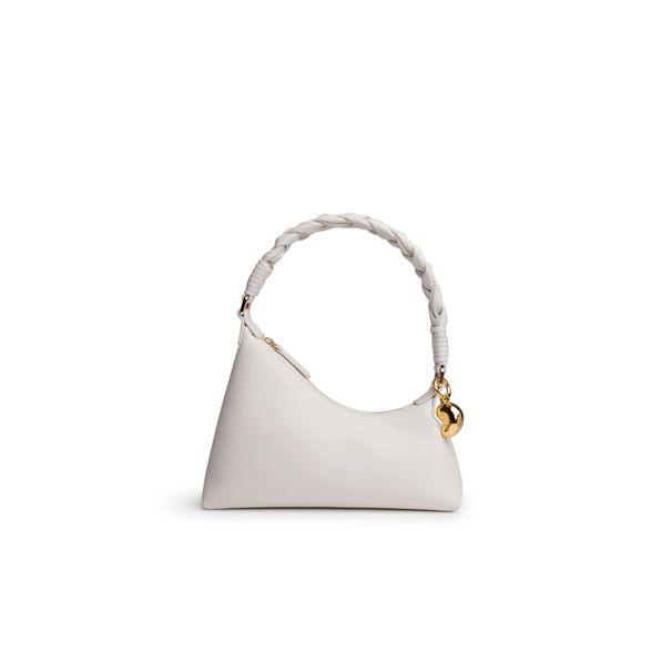 Borsa a mano AUPEN Swift Style 2025, borsa da spalla da donna di alta qualità, intrecciata e dorata, con motivo a fagiolo._voghion.com