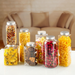 Five Grains Box Kitchen Refrigerator Thickened Large Spice Dried Fruit Storage Bottle Household Plastic Sealed Jar_voghion.com