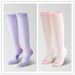 Soccer Socks Sports Functional Calf Socks For Women In Summer Fitness Running Skipping Rope Compression Elastic Pressure Socks Long Tube_voghion.com