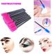50 PCS Disposable Eyelash Brushes Mascara Wands Eye Lash Eyebrow Applicator Cos_voghion.com