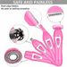 Rasoio per rossetto 4 in 1 Mini elettrico Lady Bikini Touch Trimmer per donna Set per rimozione peli portatile 2024 popolare_voghion.com