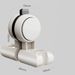 Suction Cup Shower Head Holder Bathroom Home Fixing Tool No-Drill Shower Head Base Child-Friendly Movable Shelf_voghion.com
