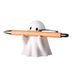 Ghost Pen Holder Office Home Desktop Cute Small Resin Ornament Halloween Creative Gift_voghion.com