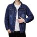 Men's Denim Jacket Men's Korean Version Slim Fit Spring Autumn Loose Jacket Denim Top_voghion.com